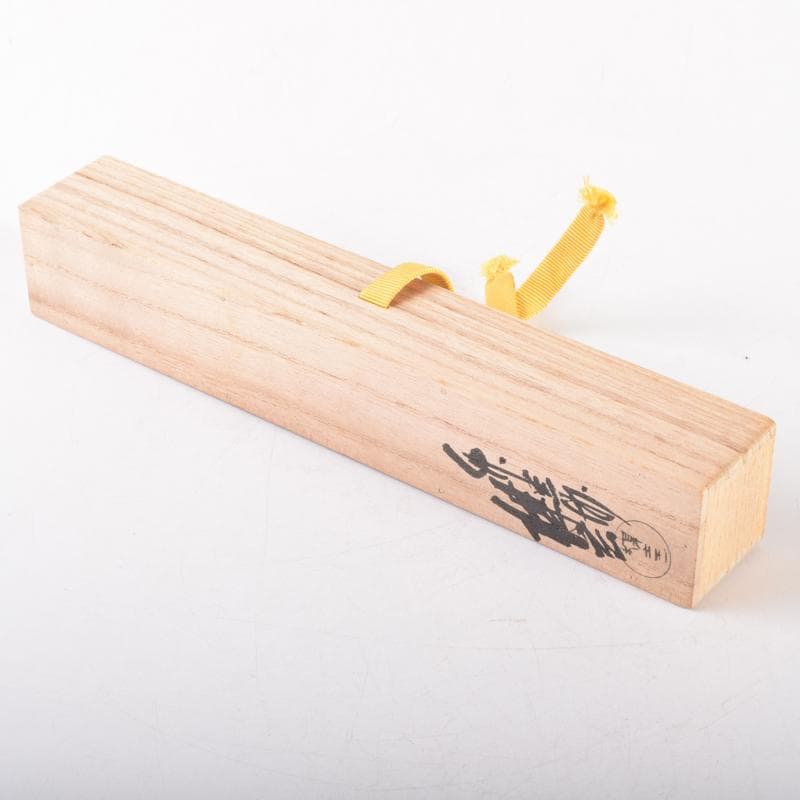 茶道具 西川楳玄下削 茶杓 銘きぬた 前大徳 藤井誡堂書付