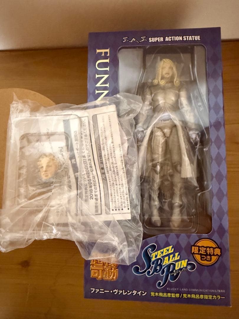 新品 WF限定 ヴァレンタイン 大統領 特典付き 超像可動 フィギュア 超像可動『ジョジョの奇妙な冒険 第7部 スティール・ボール・ラン