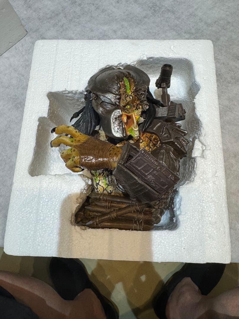 箱付　パリセイズ PREDATOR プレデターポリストーンミニバストフィギュア