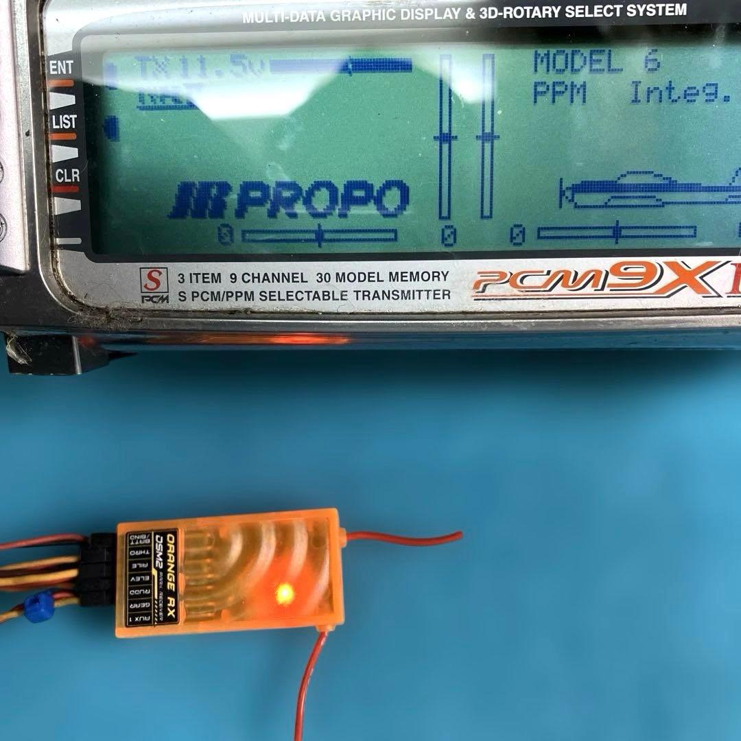 ラジコン JRプロポPCM 9X ORX 2.4Gモジュール & 受信器