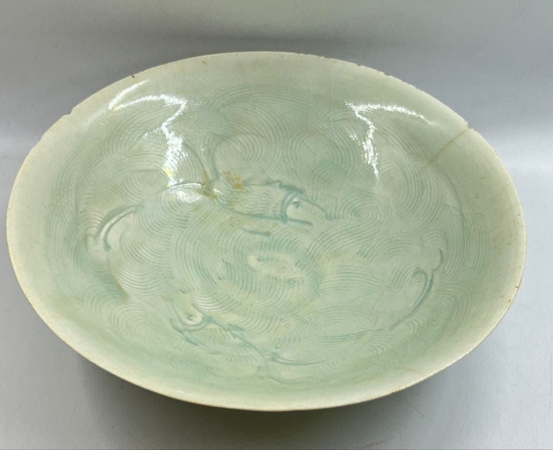 中国宋時代•青磁茶碗•鉢；XG-00033