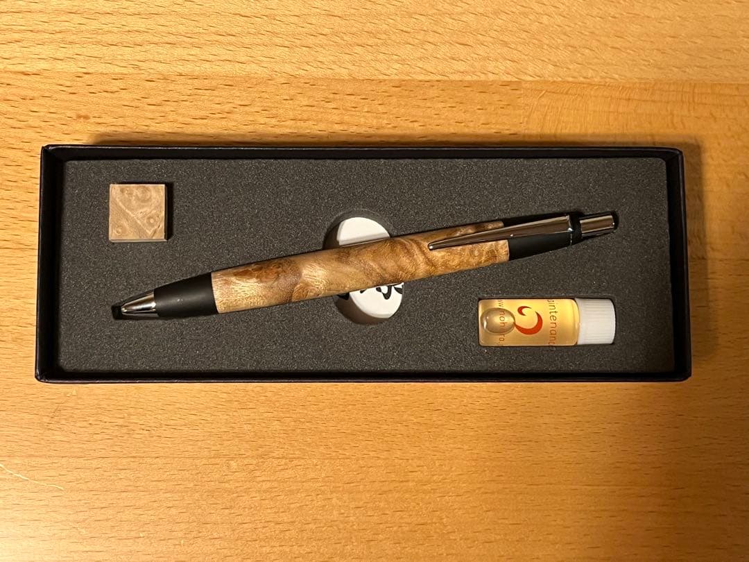 野原工芸 マーブルウッド スタンダードボールペン