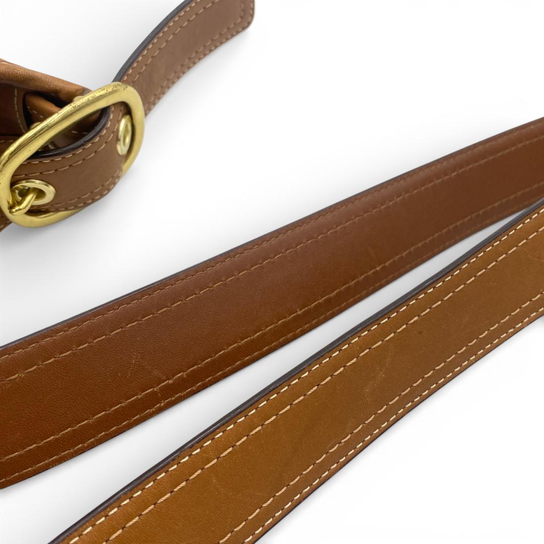 【COACH】デニム×パッチワーク バケツ型ショルダーバッグ