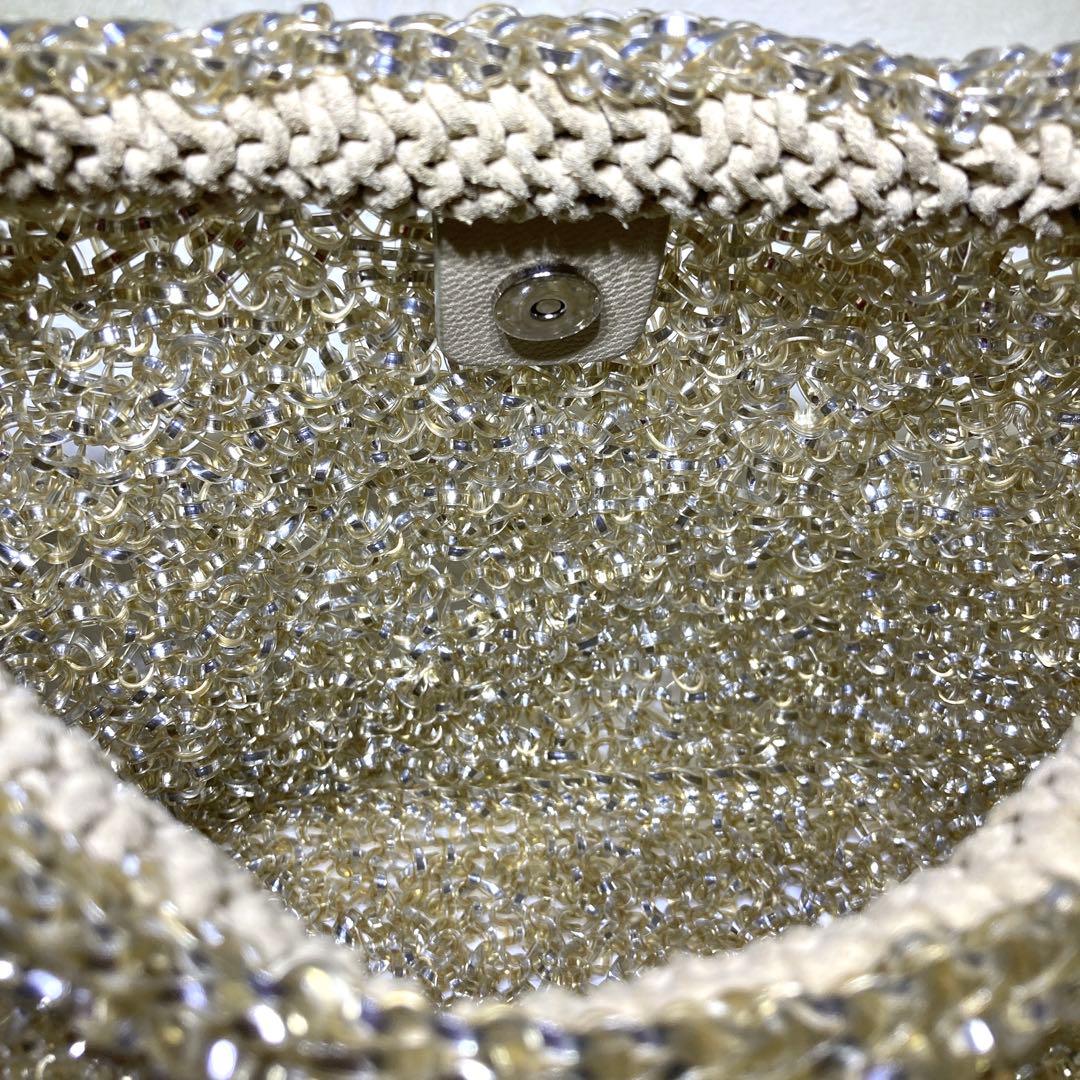 美品✨ANTEPRIMA アンテプリマ ワイヤーバッグ ゴールド ワンショルダー