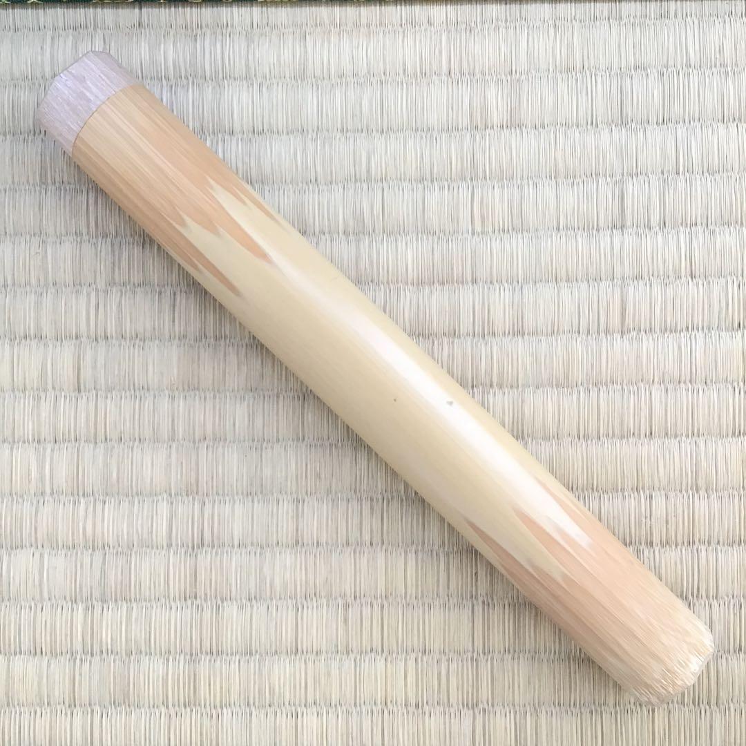 茶道具￼宝暦年代古竹茶杓 銘:花衣 宗春作 妙喜士延