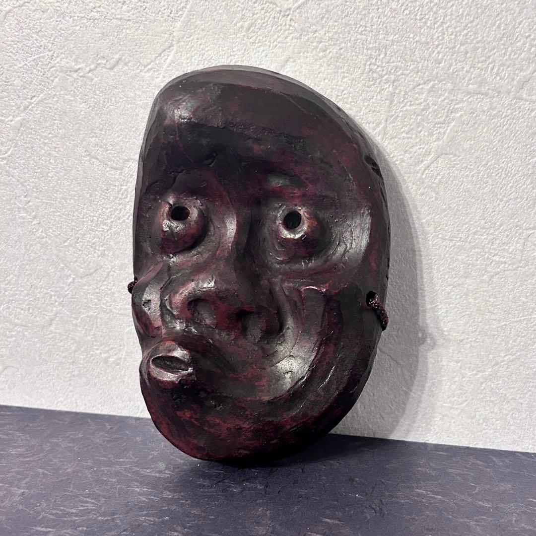 火男 ひょっとこ 空吹 うそぶき 能面 狂言面 神楽面 能面 狂言 お面