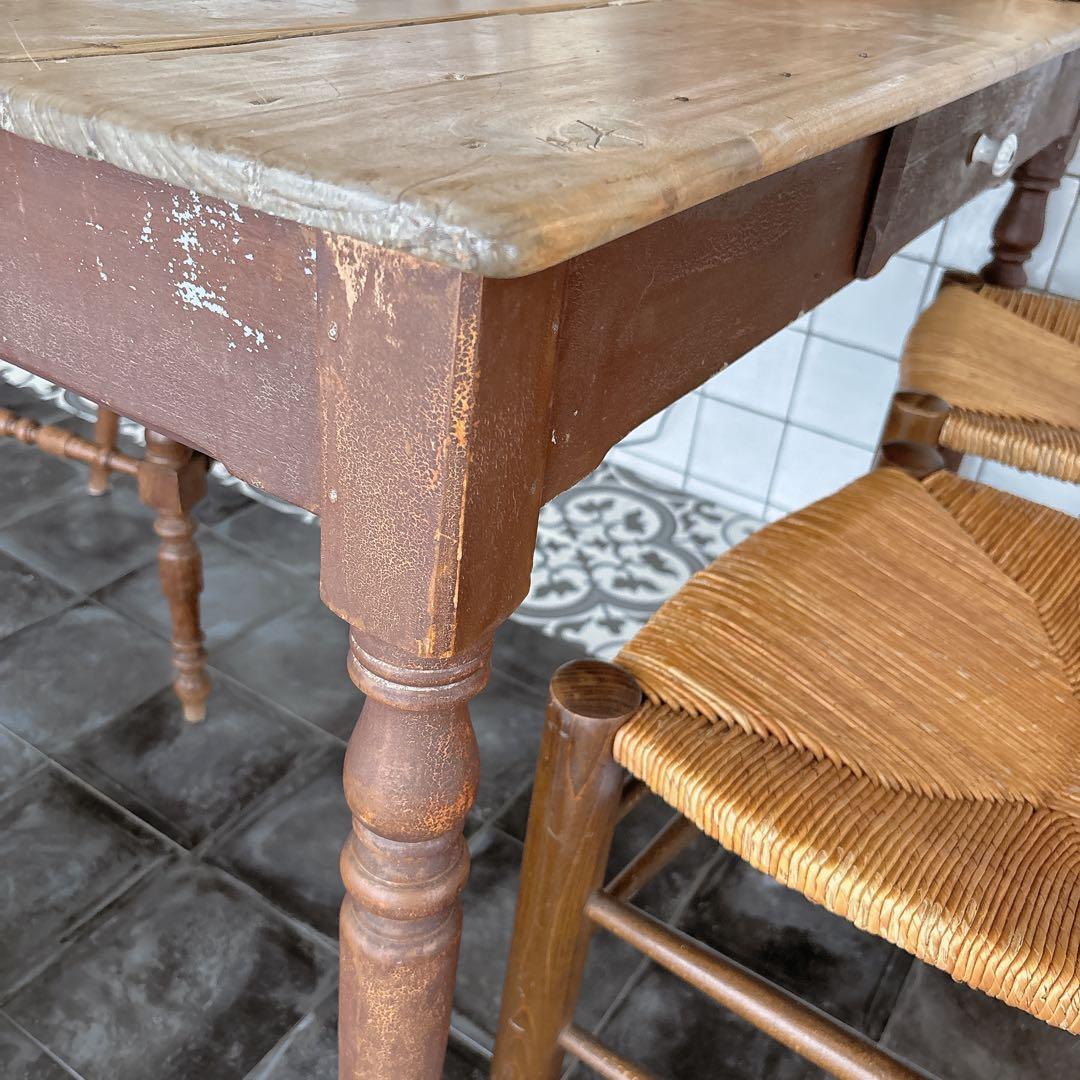 フランスアンティーク ダイニングテーブル