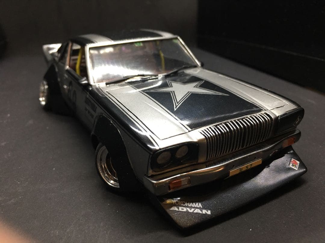 旧車プラモデル完成品コスモAPアオシマ