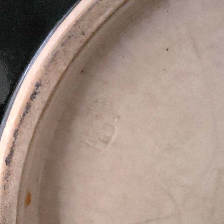 織部　大皿 ３枚組　31cm