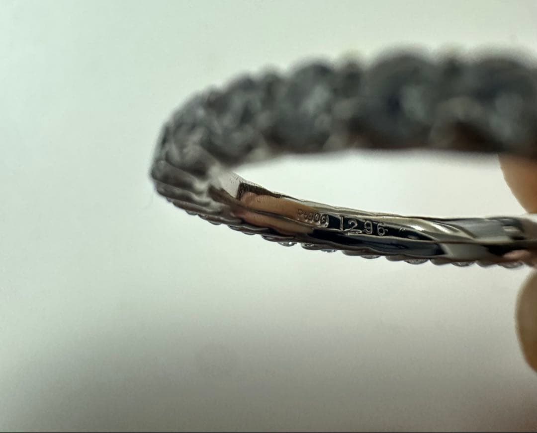 ダイヤフルエタニティリング　　あきら宝石