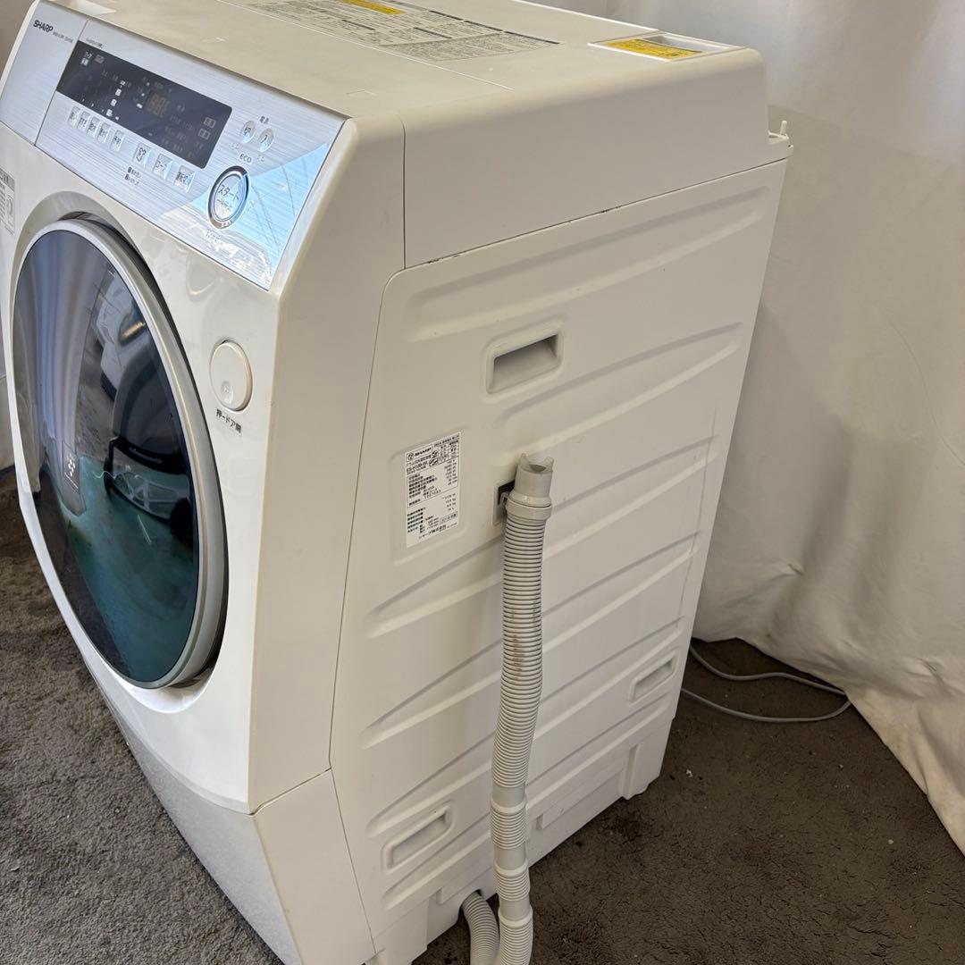 30 ドラム式洗濯機 SHARP 乾燥 10キロ 左開き 設置無料 安い 30 ドラム