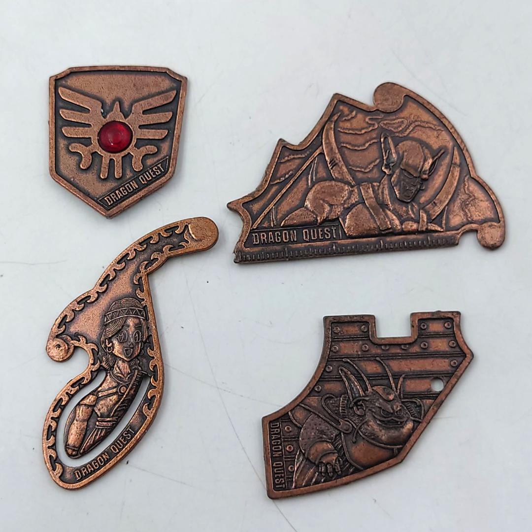 森永 ドラゴンクエストミルクキャラメル メタルプレート フルコンプ 箱付き