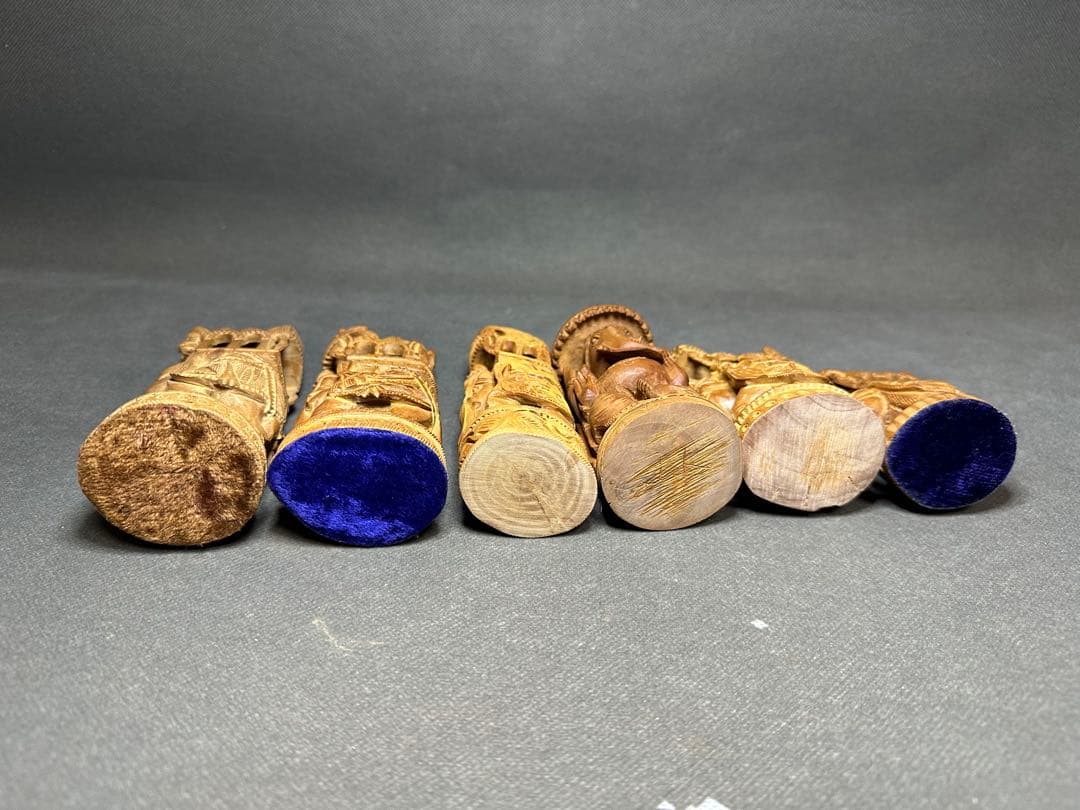 インド 白檀 木彫り 象 仏教美術 仏像 骨董 木像 木製 密教 置物