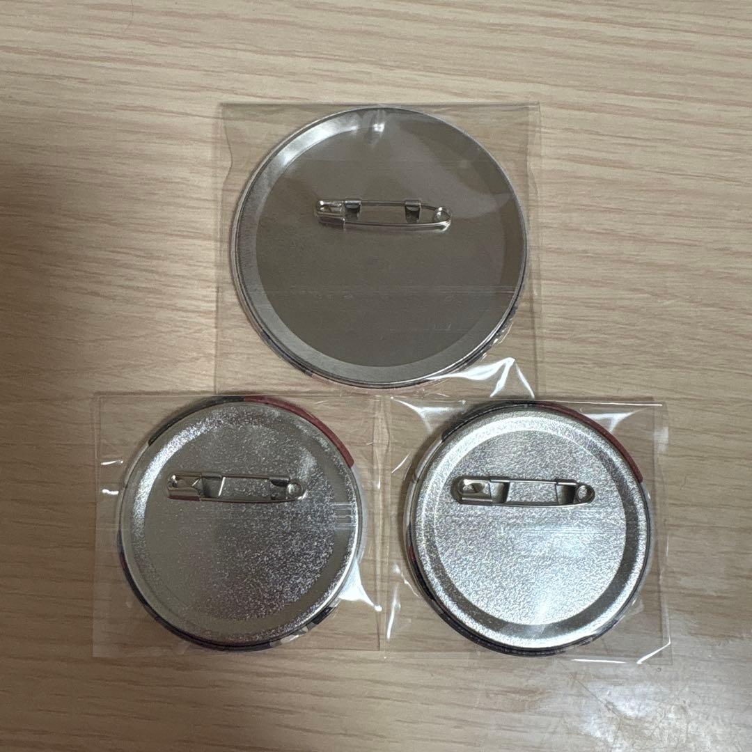 進撃の巨人 エレン・イェーガー 缶バッジ 3点セット