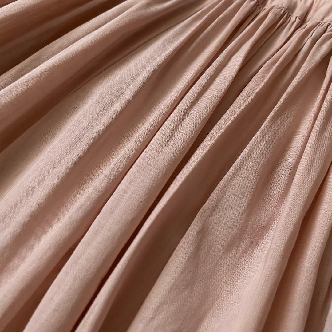 未使用品 FRANCESCA AMAM LABEL ギャザー パンツ キュロット