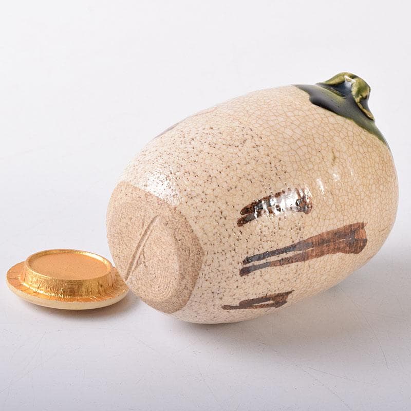 茶道具 山口茂造 織部茶入 仕覆付 共箱 V 7246 - メルカリ