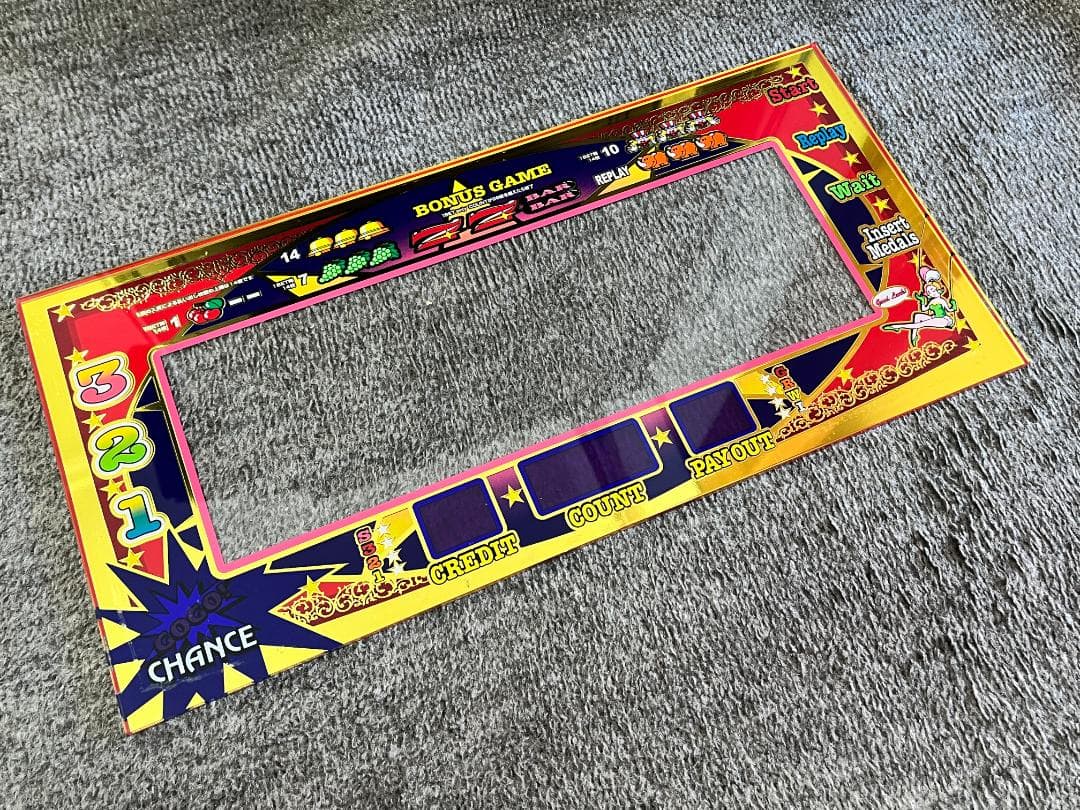 【限定1セット】ジャグラーシリーズ4機種　パネルセット