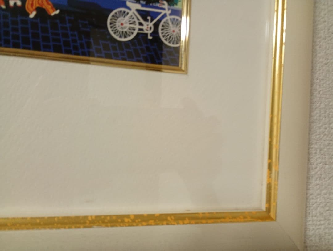 ヒロ　ヤマガタ・HIRO YAMAGATA　額絵　ウエディングケーキ