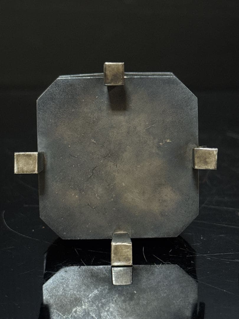 純銀 菊紋付 足付 ボンボニエール 箱 約87.5g - メルカリ