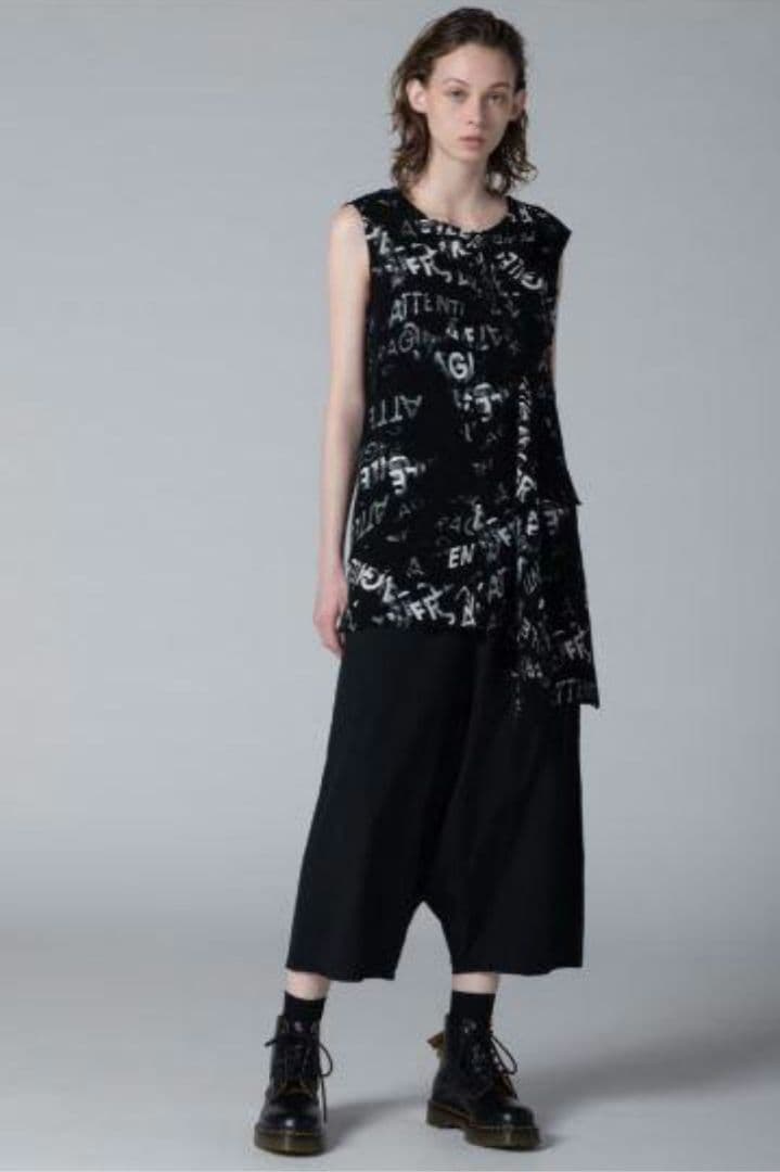 【新品】ワイズ（ヨウジヤマモト） 23aw ウールギャバジンサルエルパンツ