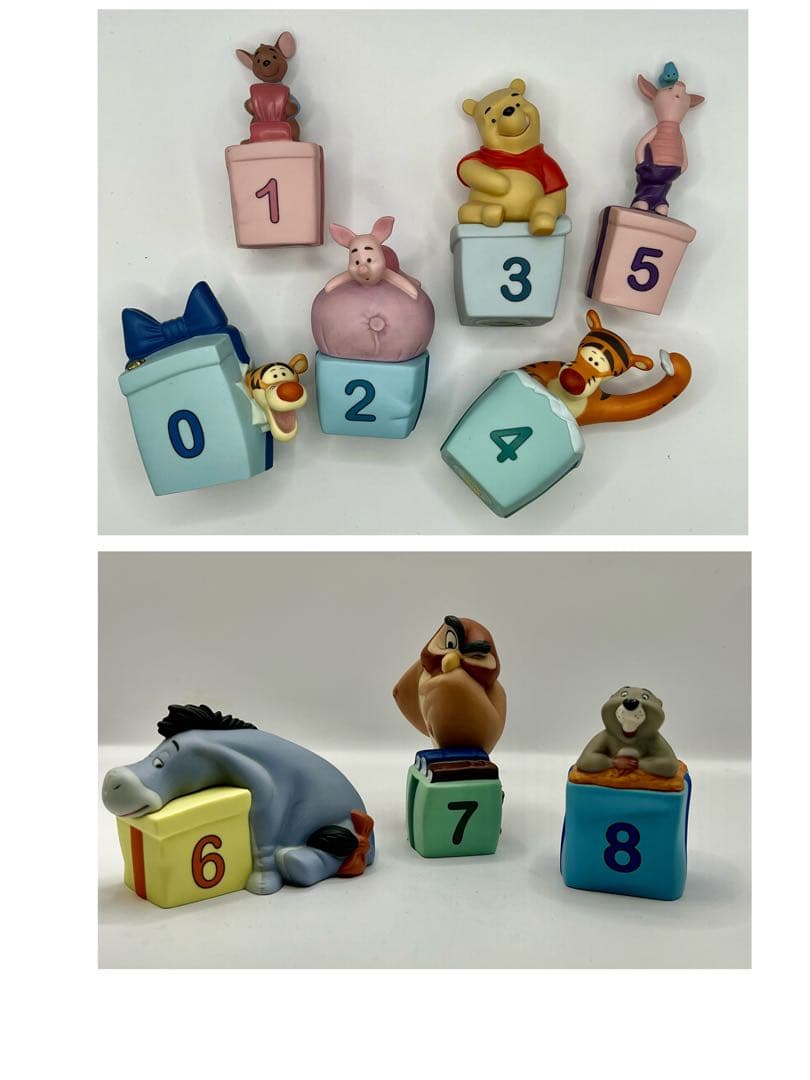 陶器製 プーさんと仲間たち 10th Pooh & Friend ゆったり仲良く過ごす