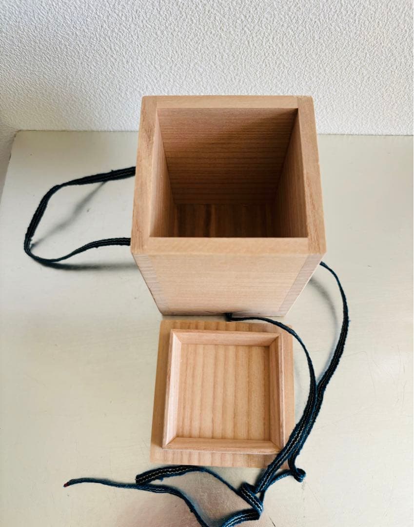 大吉　香合　総織部　京都　杉本立夫　 陶器 茶道具 円筒形　共箱付