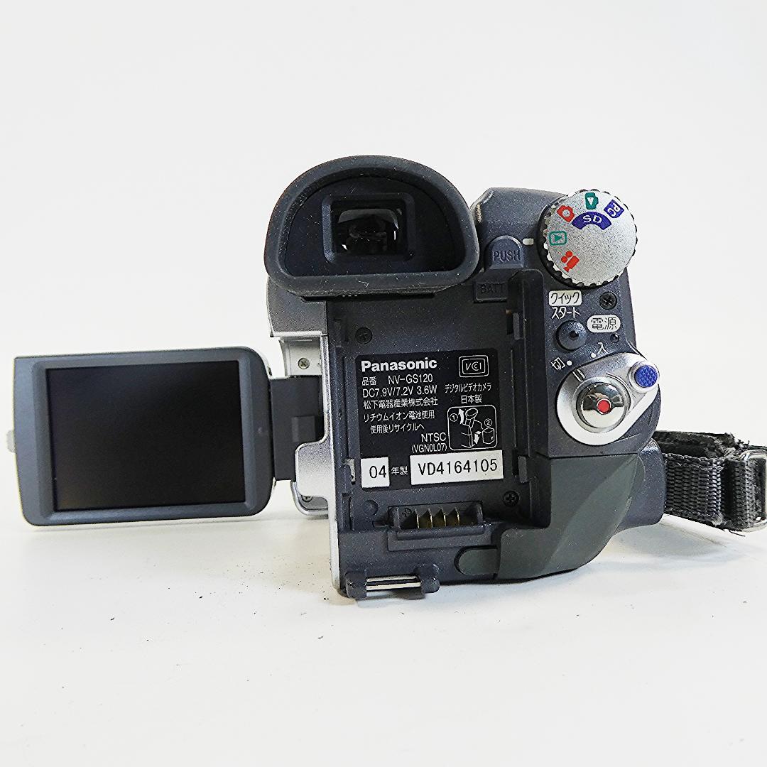動作良好 パナソニック NV-GS120 MiniDVビデオカメラDVD化に最適