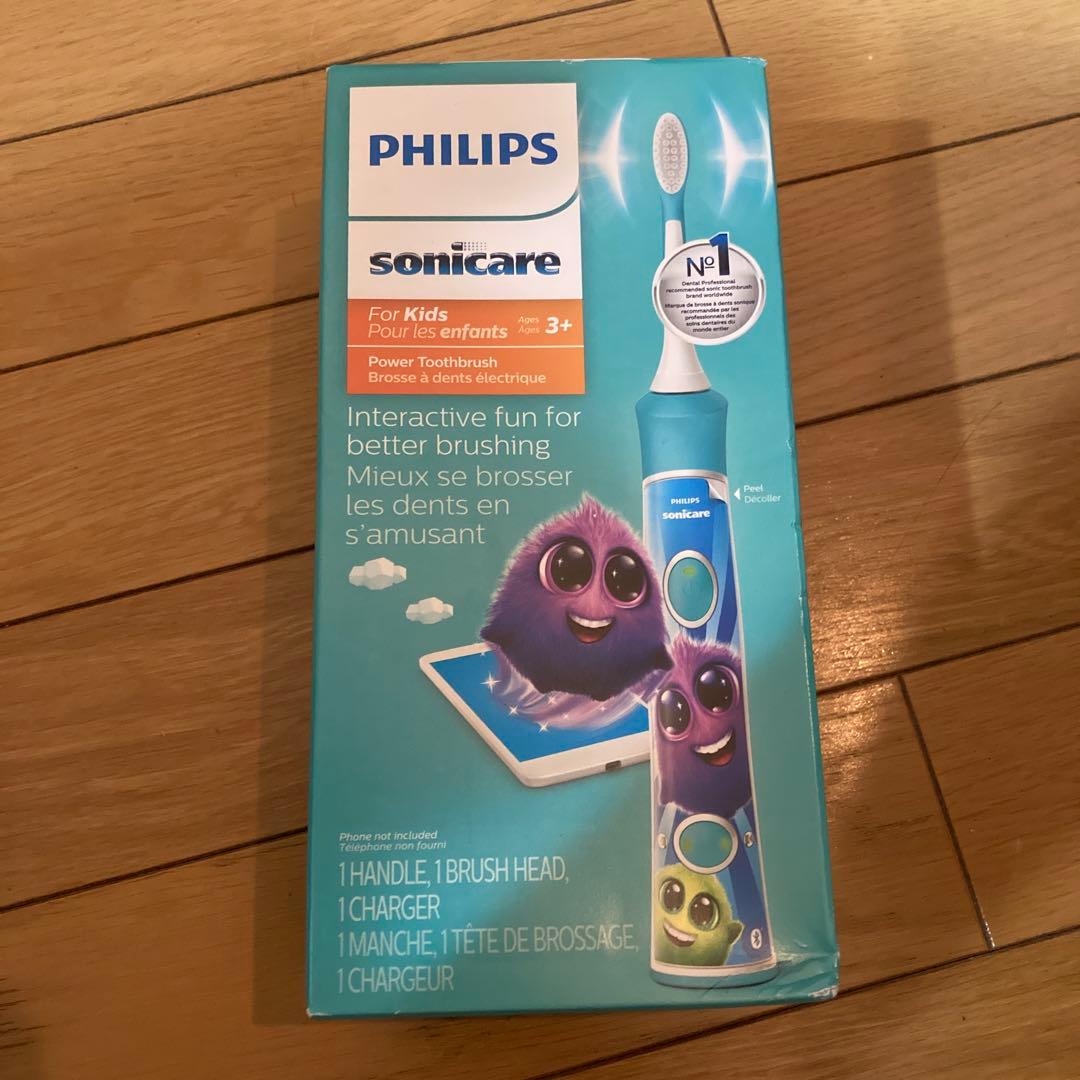 PHILIPS Sonicare For Kids 電動歯ブラシ For Kids ソニッケアーキッズブラシヘッド レギュラー HX6042/01
