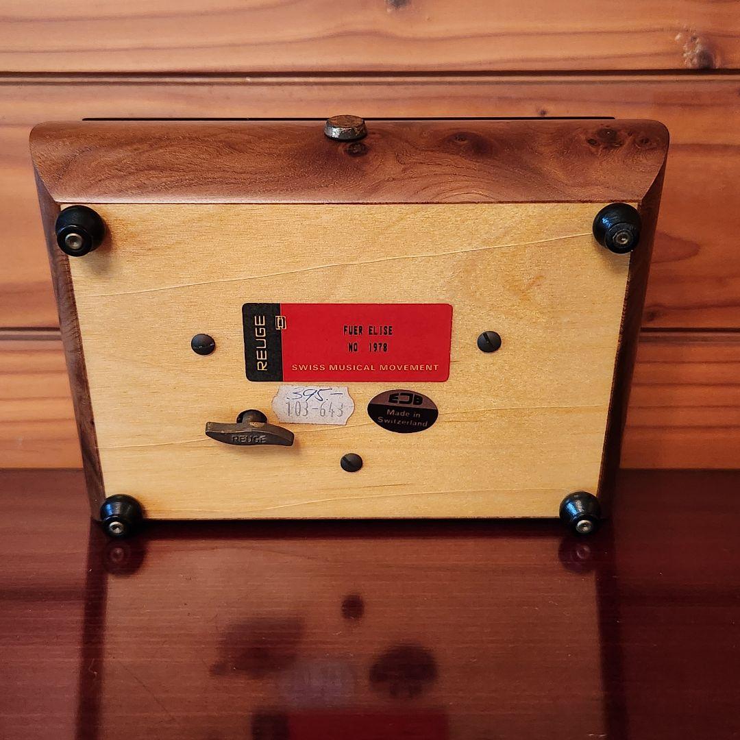 リュージュ　スイス製　エリーゼのために　オルゴール　36弁？