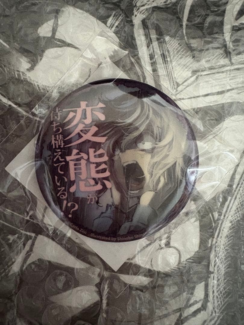 くじ引き堂 幼女戦記 オンラインくじ E賞 ホログラム缶バッジ H E-8