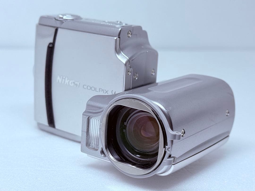 Nikon COOLPIX S4 コンパクトデジカメ 動作確認済 単3電池駆動