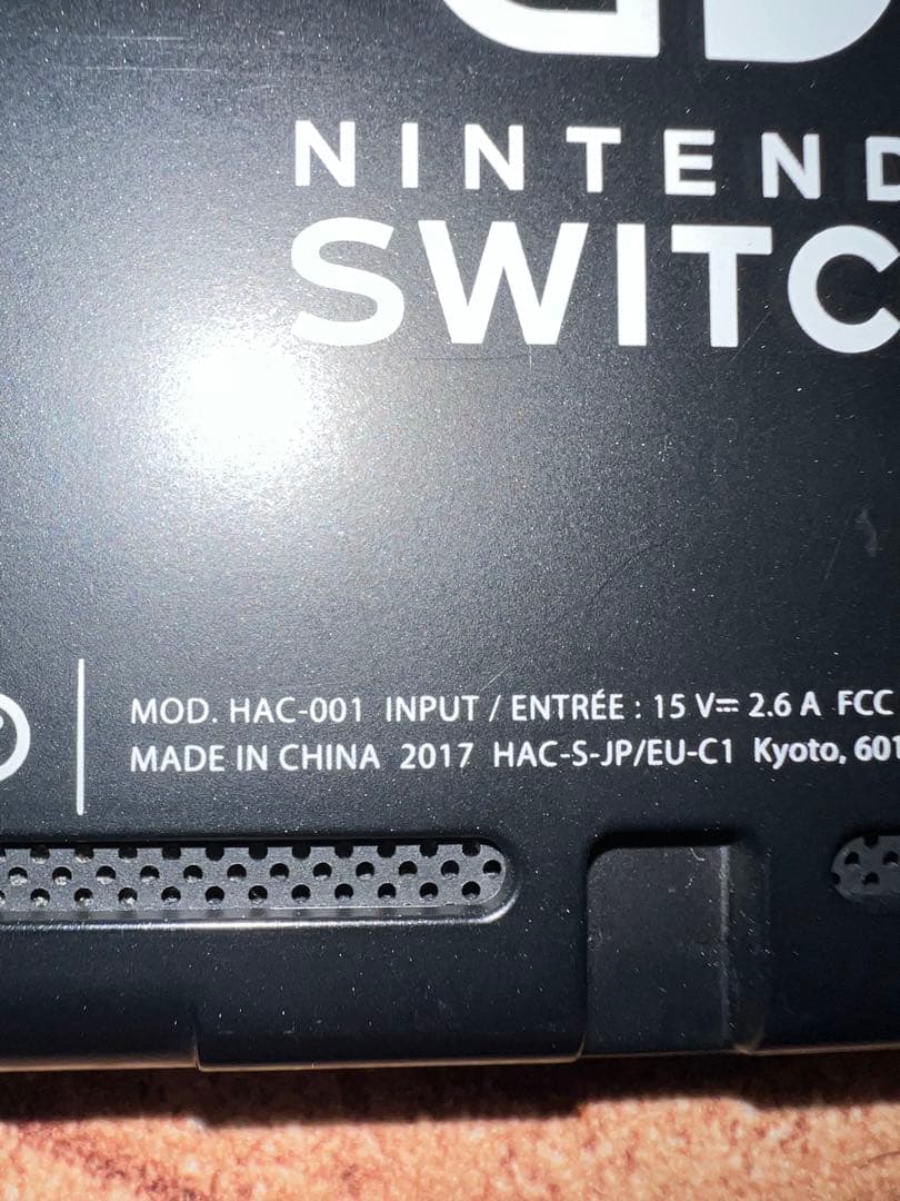 Nintendo Switch ニンテンドースイッチ本体　グレー③