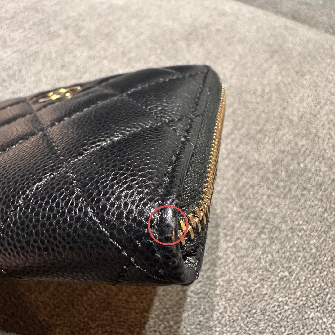 CHANEL L字コンパクト財布