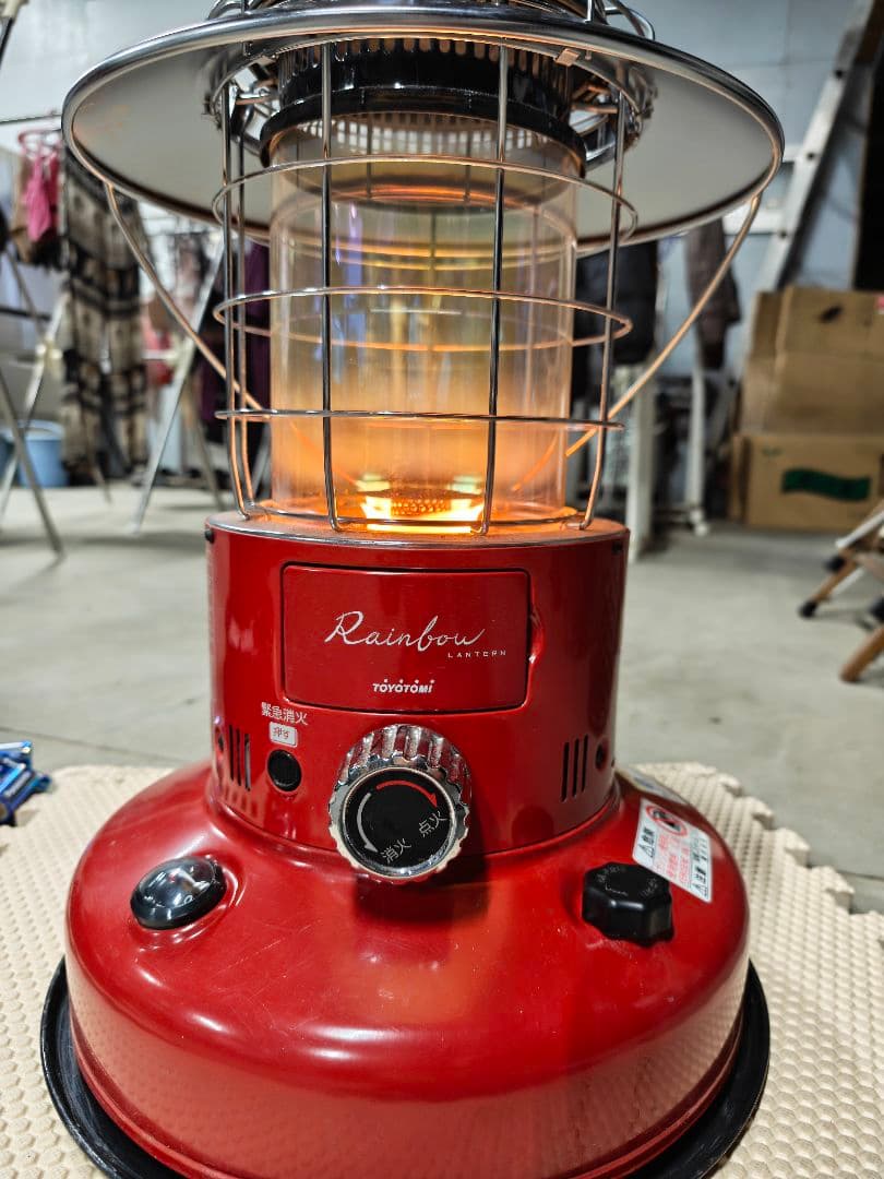 トヨトミストーブ　RL25F　レッド トヨトミストーブ RL25F レッド トヨトミストーブ RL25F レッド