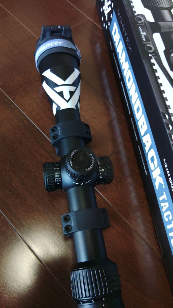 Vortex DIAMONDBACK 4-16-44 マウントキャップ 検VSR