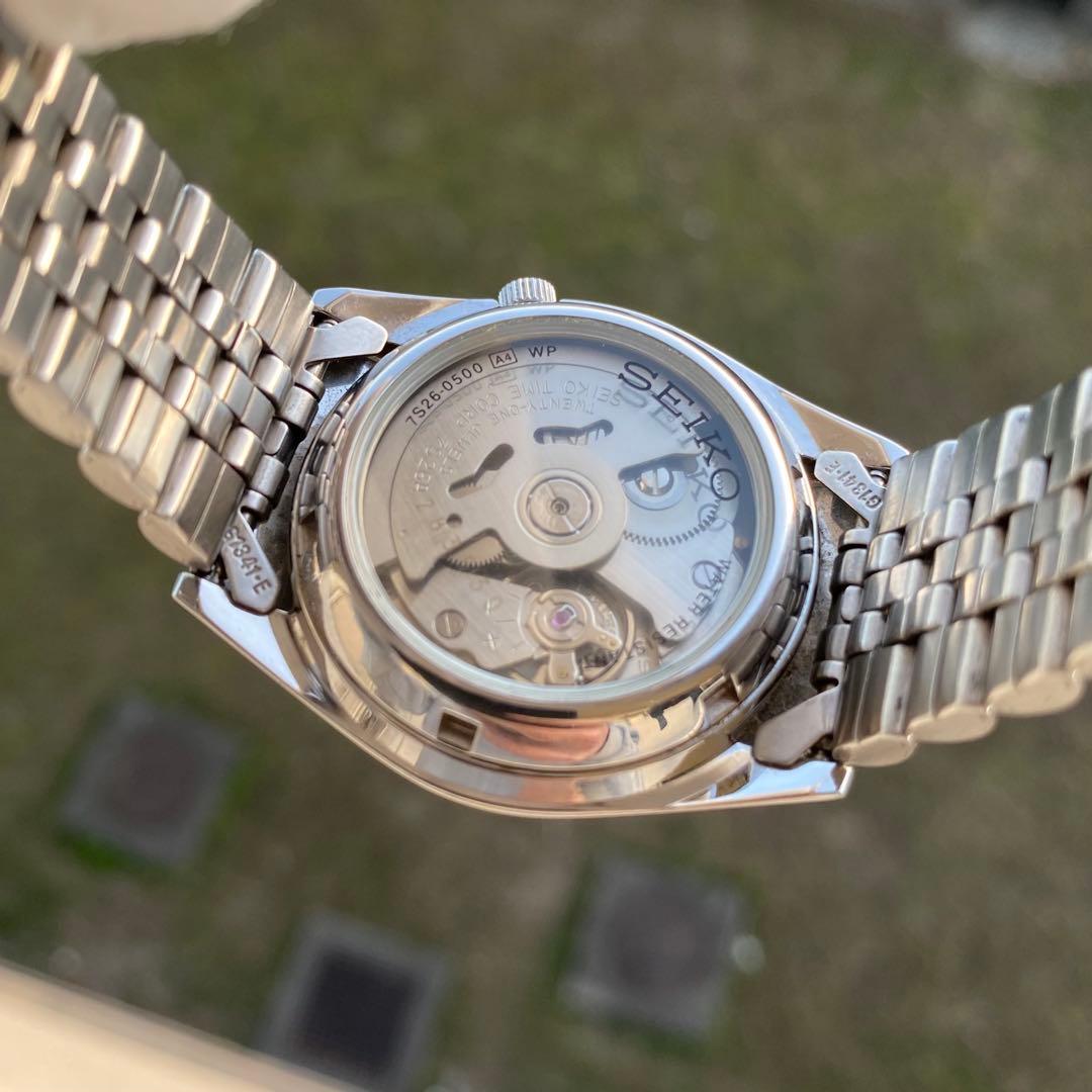 SEIKO 5 自動巻き7s26-0500セイコーファイ。