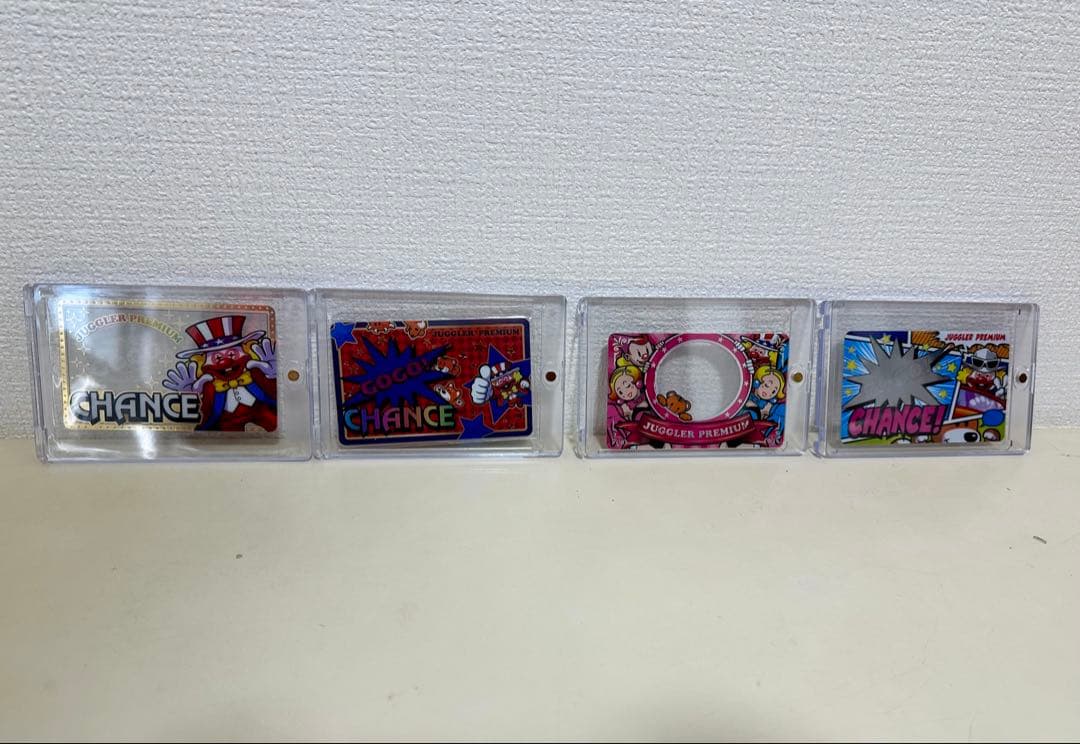 【非売品】ジャグラープレミアムカード4枚セット 非売品】ジャグラープレミアムカードJUGGLER PREMIUM 4枚セット 非売品