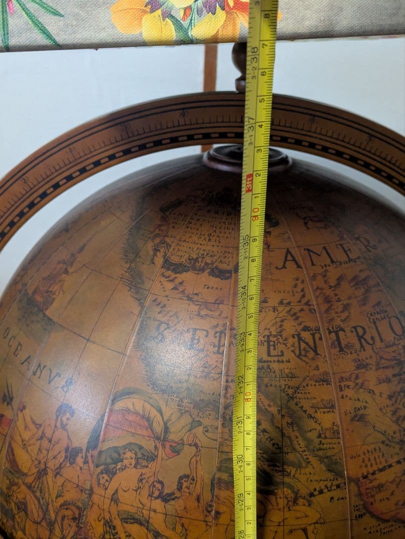 イタリア製地球儀 ワインラック キャスター付＊難有り - メルカリ