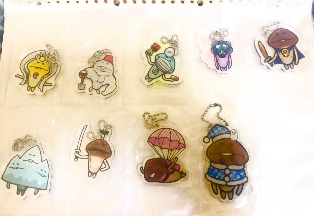 なめこ 大なめこ展 東京なめこ市場 アクキー 79個セット 限定 レア なめこ