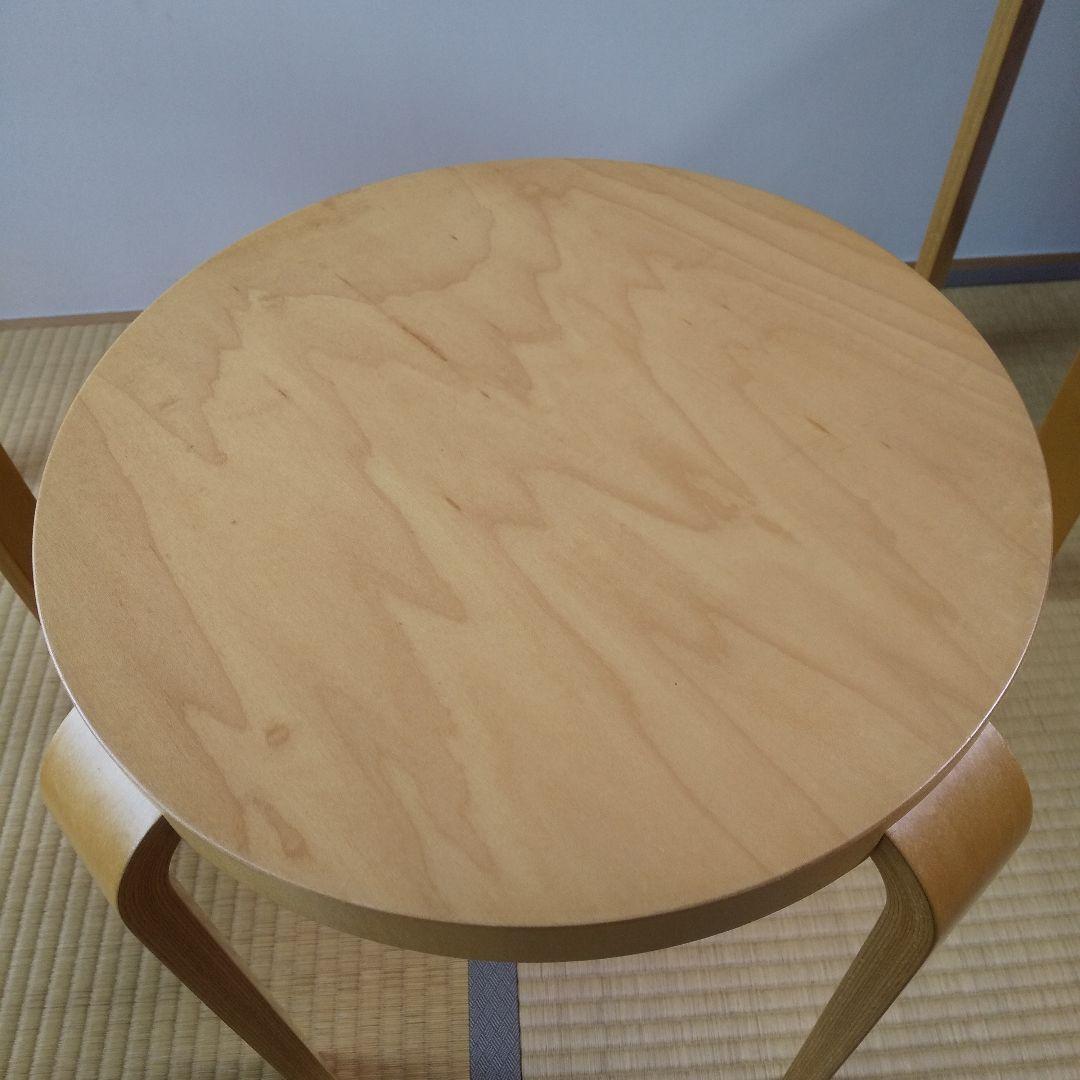 カンディハウス スツール 111s 矢萩喜従郞デザイン ４点セット