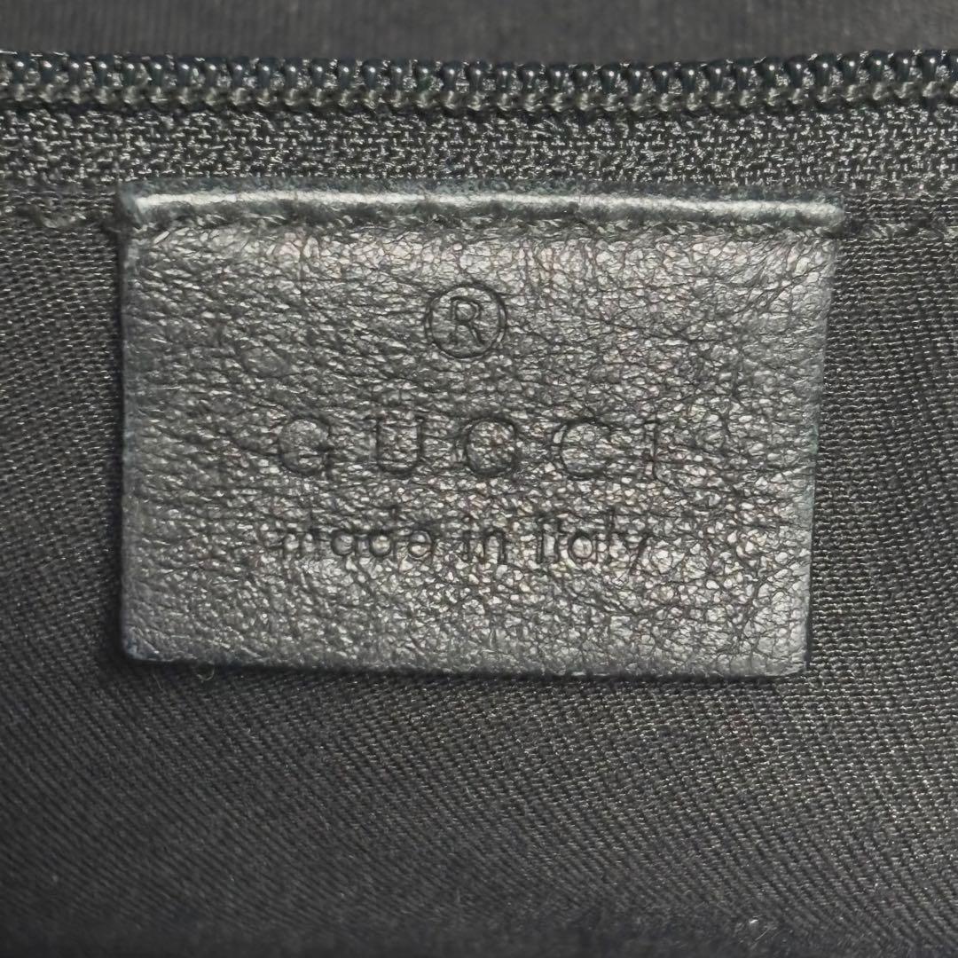 GUCCI グッチ GGキャンバス アビー トートバッグ 黒 190248