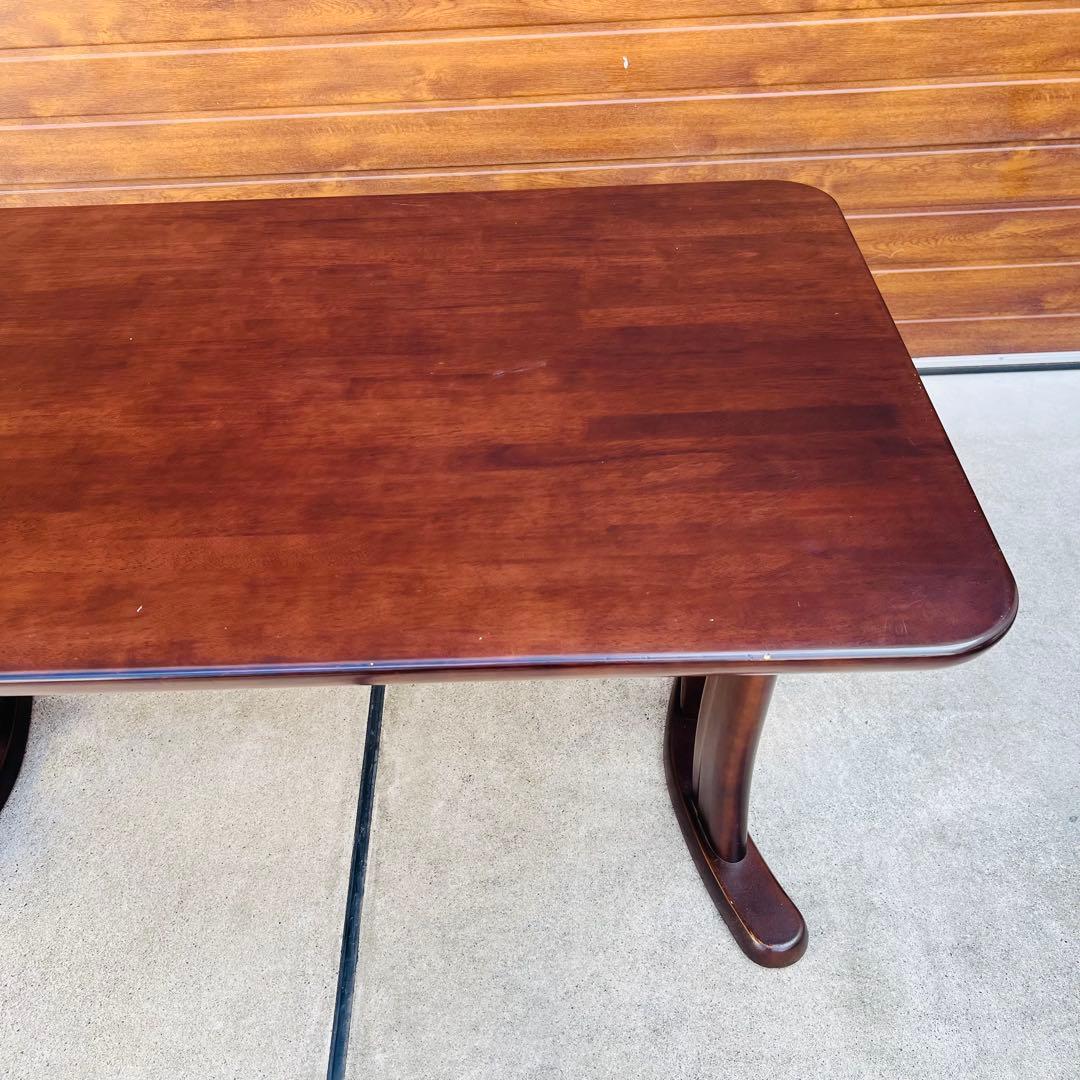 美品 希少 カリモク Direttore ダイニングテーブル W1350