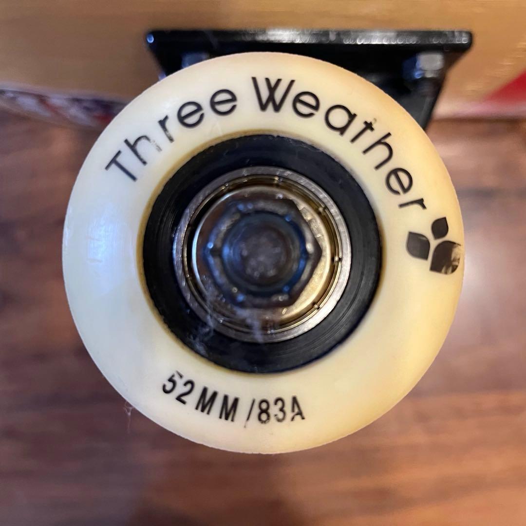 スケボー　スケートボード　コンプリート　子供用　スリーウェザー　美品　女性用