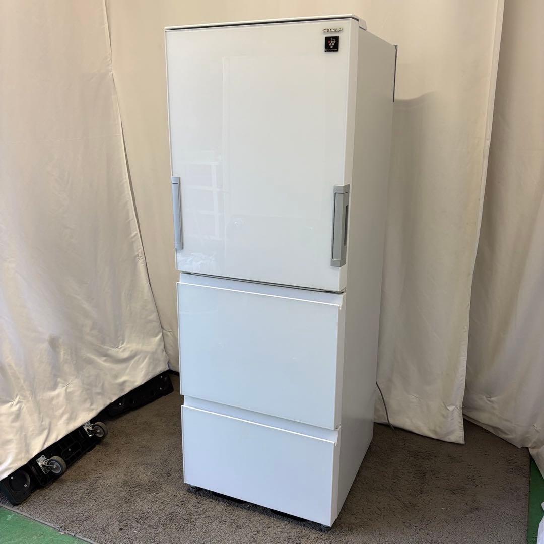 804❤️冷蔵庫 SHARP 大型 300-400ℓ 両開き 安い 綺麗 設置無料 両開き