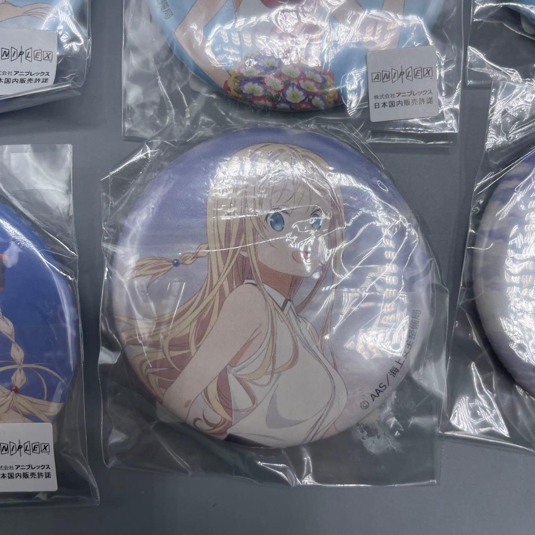 よこすかカレーフェステバル2018×ハイスクールフリート 缶バッジ 18点