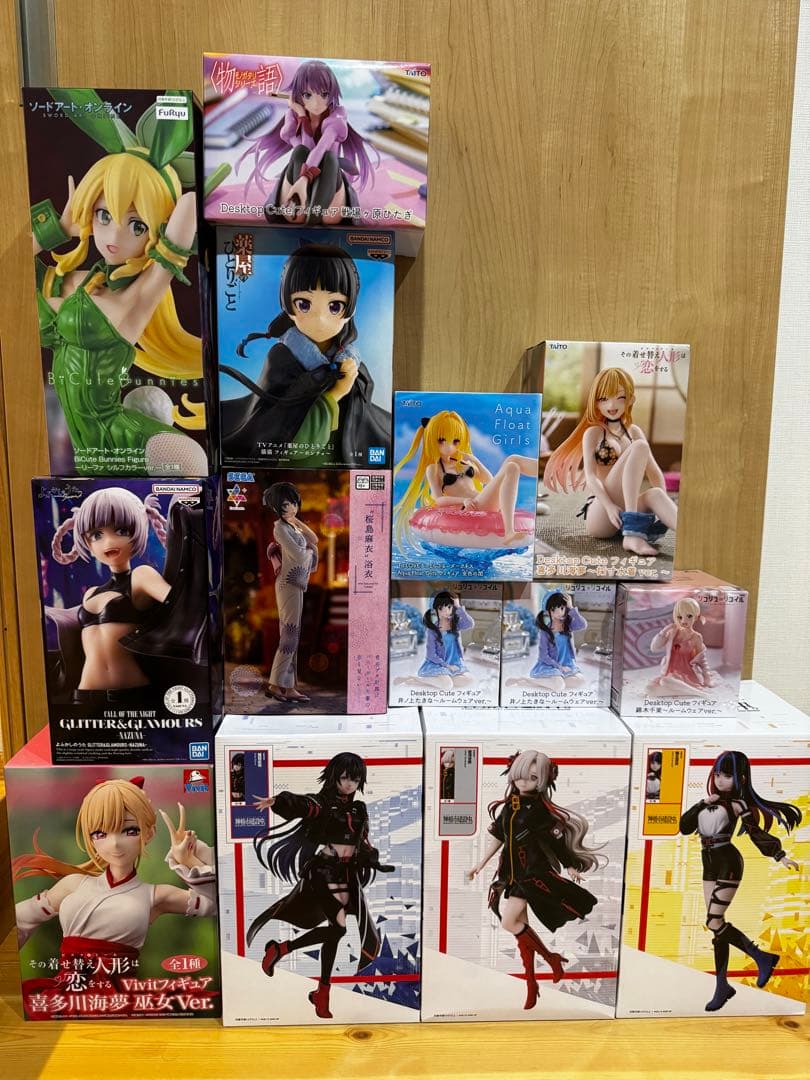 最新美少女プライズフィギュア14体セット