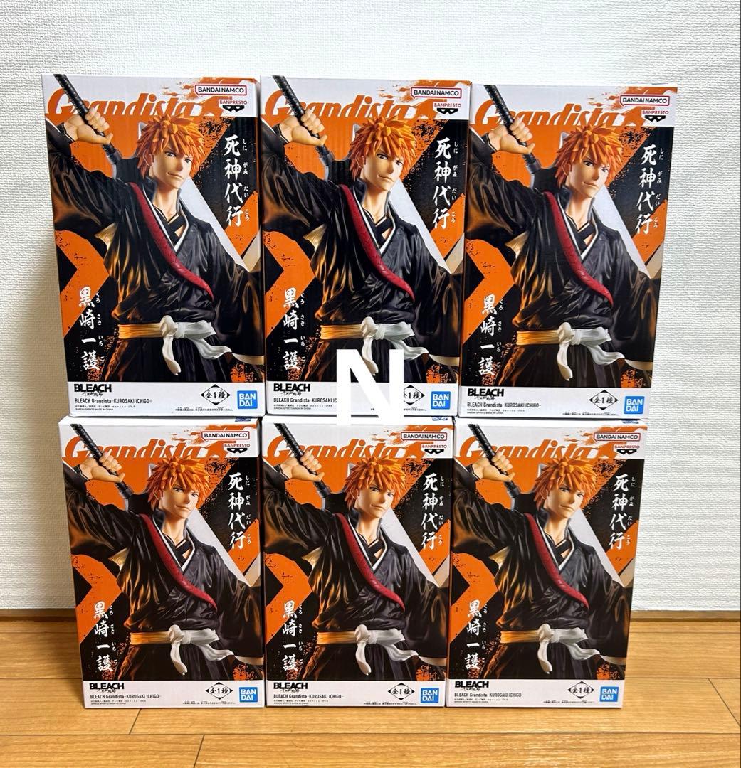ブリーチ BLEACH 黒崎一護 Grandista フィギュア 6個セット！ 買取