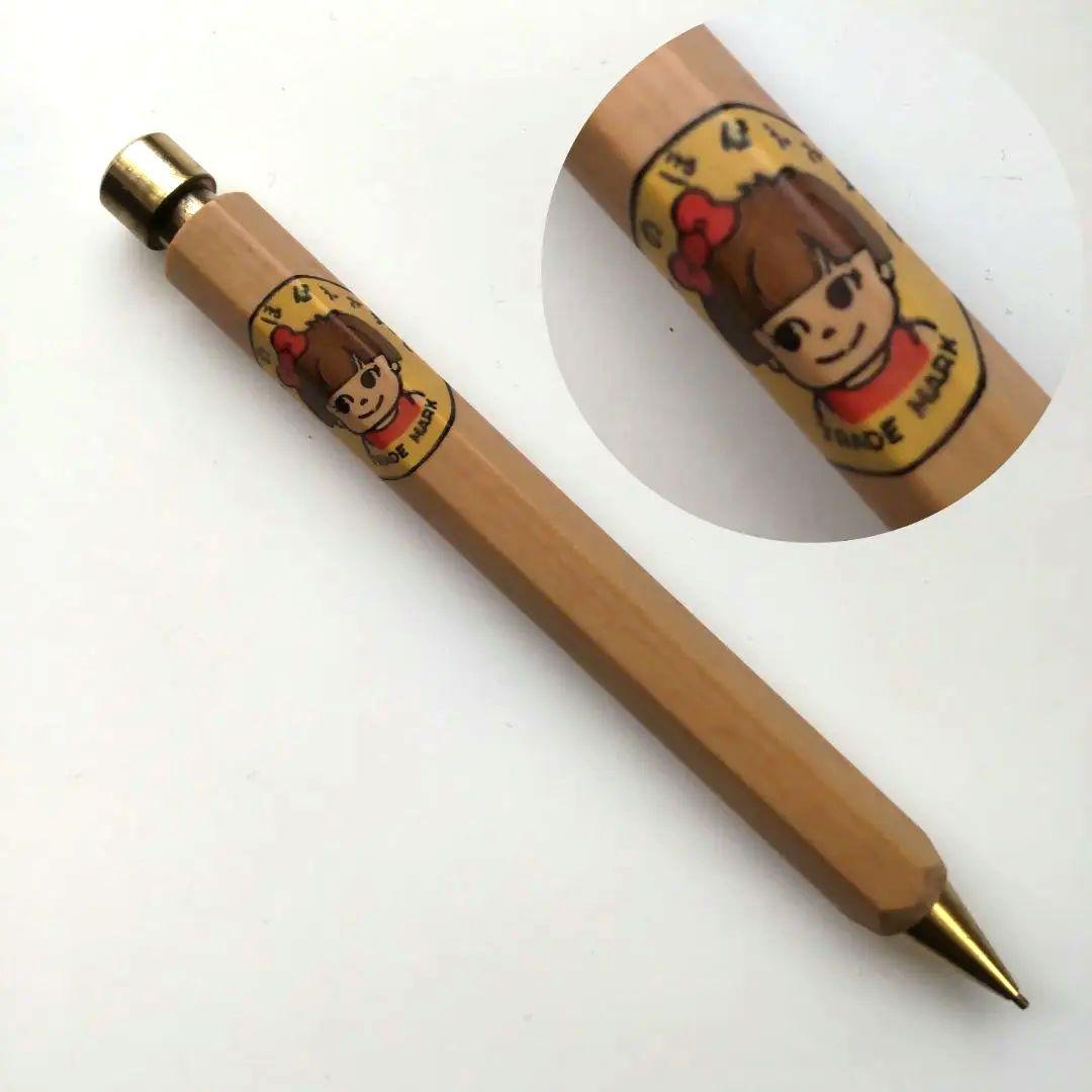 当時物 レトロ レア】のりこくらぶ シャーペン 木製 文房具 シャープ