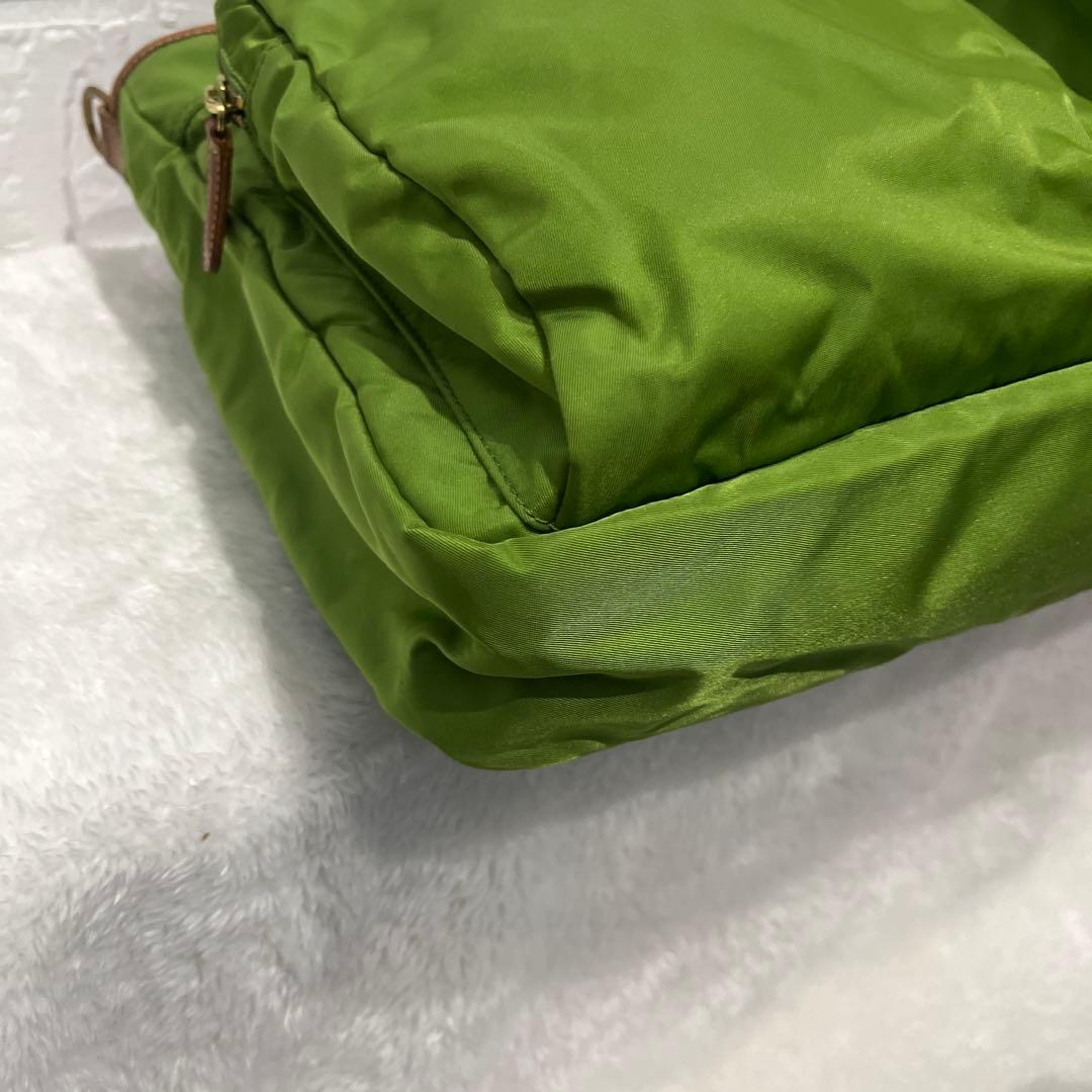 【美品　希少カラー】フェリージ ビジネスバッグ 2way グリーン 05-54