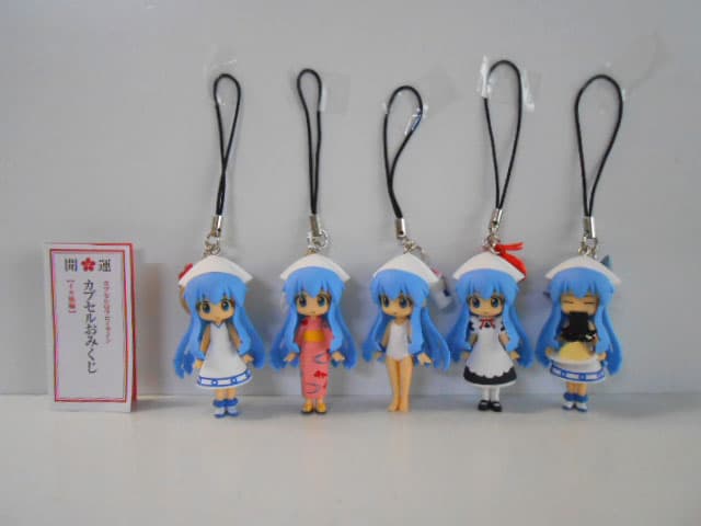 ♯Jyb12BTカプセルQフロイラインカプセルおみくじイカ娘編5種